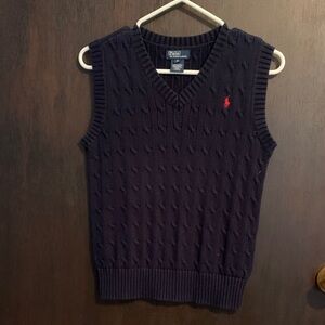 Ralph Lauren Dark Blue Sleeveless Vest